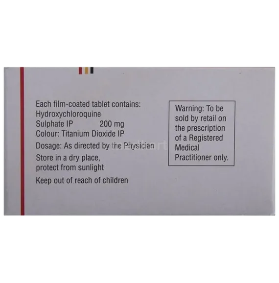 hcqs 200mg tablet 15's